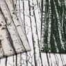 Dekostoff Halbpanama Baumstämme – wollweiss,  thumbnail number 5