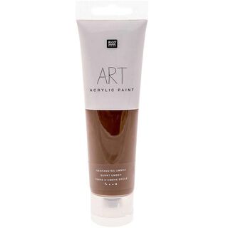 Art Acrylic Malfarbe  [ 100 ml ] | Rico Design - gebranntes umbra, 