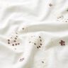 Feincord Stickerei und Pailletten Blumen – creme,  thumbnail number 2
