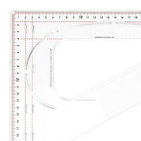 Schneiderwinkel [23 x 60 cm] - transparent | Prym, 