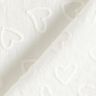 Batist gestickte Herzen | Poppy Fabrics – elfenbein,  thumbnail number 4