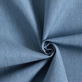 Outdoorstoff Canvas Uni Melange – blaugrau, 