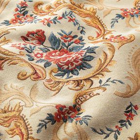 Dekostoff Gobelin Eleganz – hellbeige, 