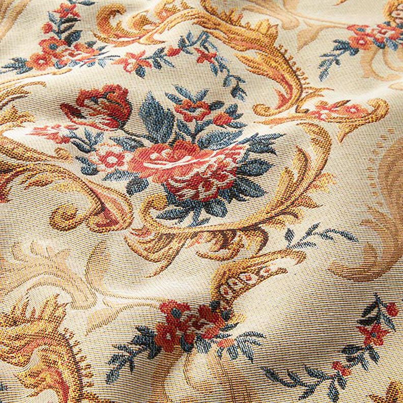 Dekostoff Gobelin Eleganz – hellbeige,  image number 2