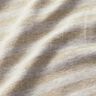 Baumwolljersey Melange Glitzerstreifen – hellgrau/gold metallic,  thumbnail number 2