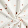 Doubleface bunte Herzen – elfenbein,  thumbnail number 3