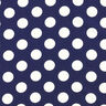 Kreppgewebe Polka Dots [2,5 cm] – marineblau,  thumbnail number 1