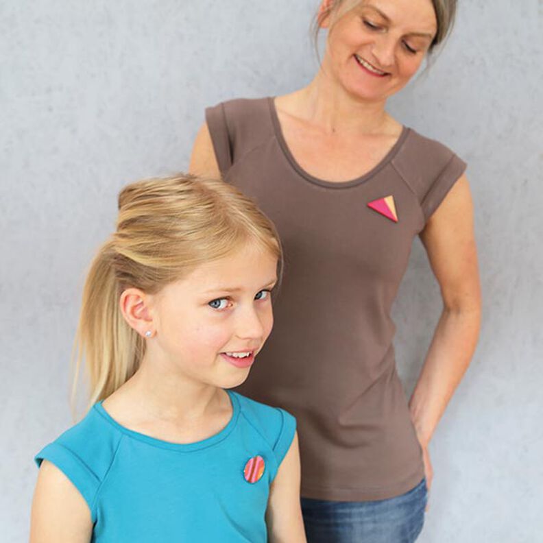 FRAU JOSY Trägershirt Raglannaht und Aufschlag an den Schultern | Studio Schnittreif | XS-XL,  image number 5