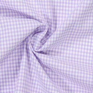Baumwollstoff Vichy - 0,2 cm – pastellflieder, 