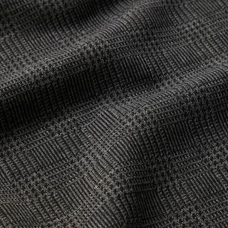 Strickjacquard Glencheck – granit, 
