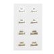 Sticker Just Married| Rico Design – weiss/gold,  thumbnail number 3