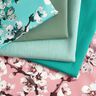 Outdoorstoff Canvas Kirschblüte – aquablau,  thumbnail number 6
