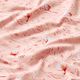 Baumwolljersey Baumwollpflanzen auf der Blumenwiese Digitaldruck – lachs,  thumbnail number 2