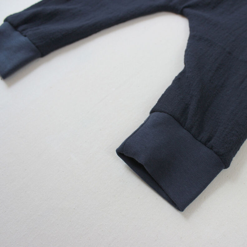 "Nähen nach Zahlen"-Paket Onesie BIMBAM | 98/104 – marineblau,  image number 6