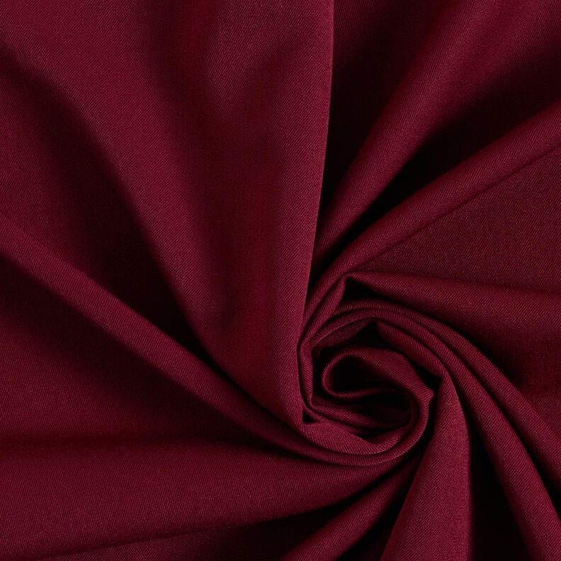 Bi-Stretch Gabardine – bordeauxrot,  image number 1