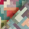 Dekostoff Gobelin Tetris – karminrot/grün,  thumbnail number 4