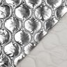 Steppstoff Schlangenlinien – silber metallic,  thumbnail number 4