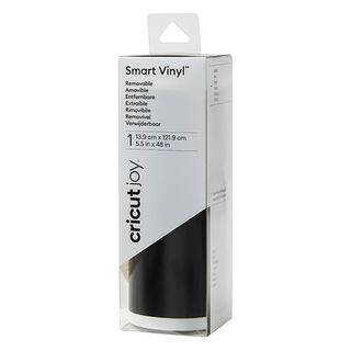 Cricut Joy Smart Vinylfolie matt [ 13,9 x 121,9 cm ] – schwarz, 
