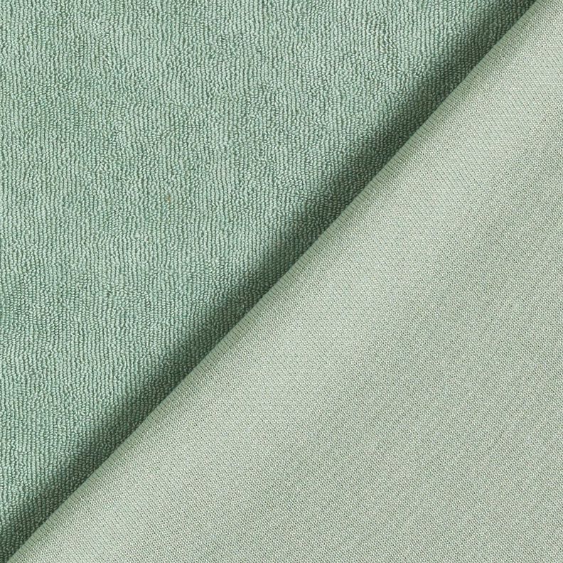 Frotteestoff Stretch Uni – mint,  image number 3