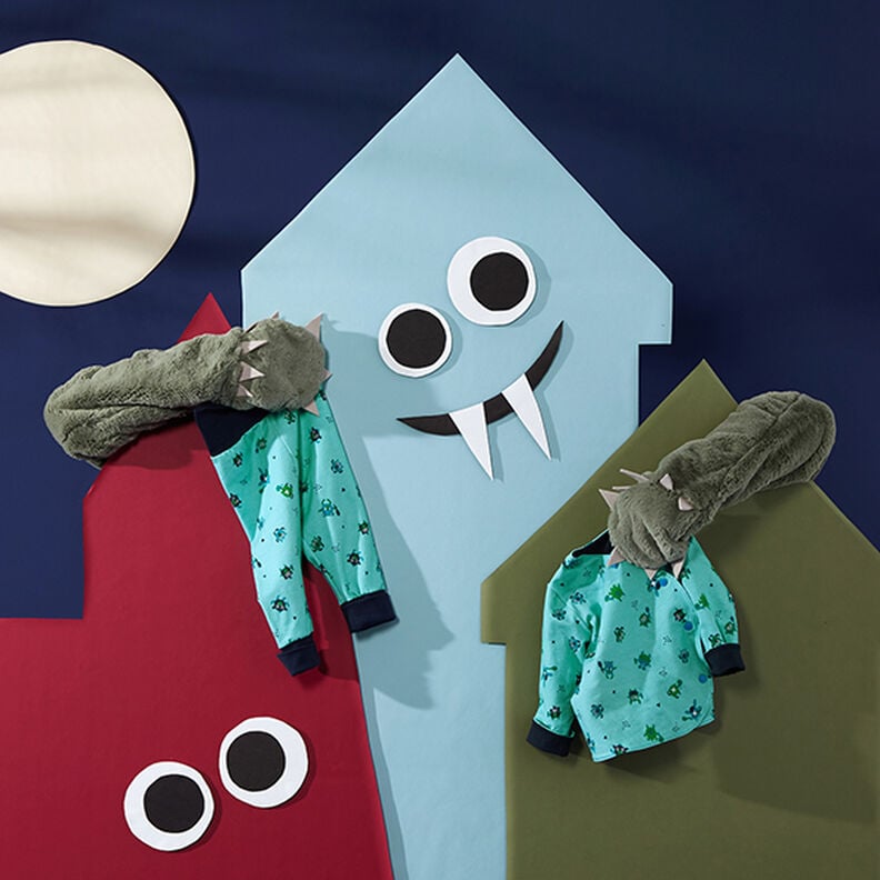 Bündchenstoff Uni – hellblau,  image number 9