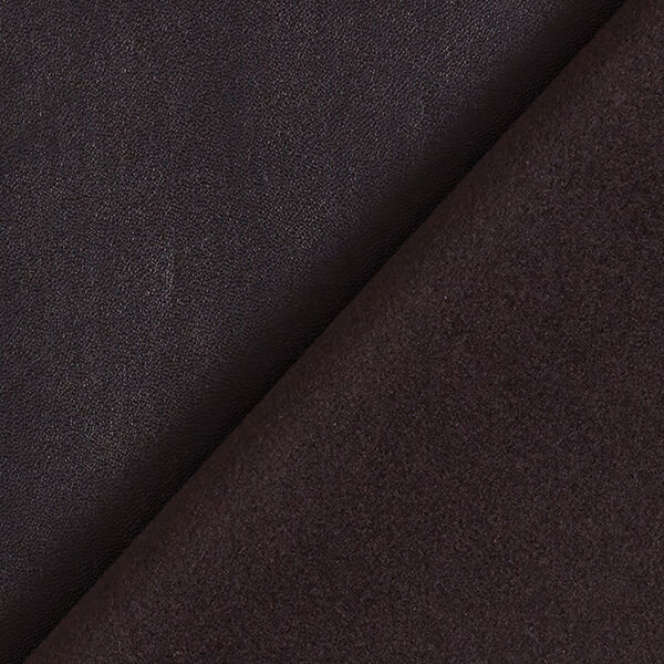 Stretch Kunstleder Uni – schwarz, image number 3