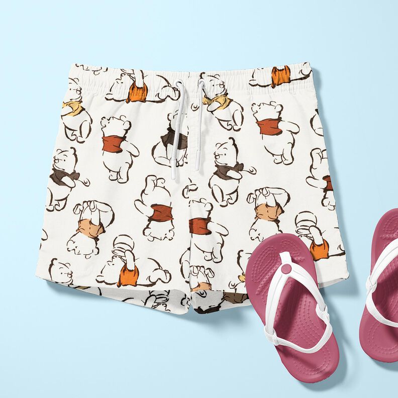 Baumwolljersey Winnie Pooh | Disney – wollweiss, image number 6