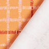 GOTS Baumwolljersey Checks | Tula – orange/terracotta,  thumbnail number 4