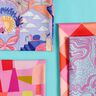 LENZING™ ECOVERO™ Viskosestoff Shape Shifter | Nerida Hansen – pastellviolett/feuerrot,  thumbnail number 5