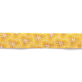 Schrägband Diamanten [27 mm] – gelb, 