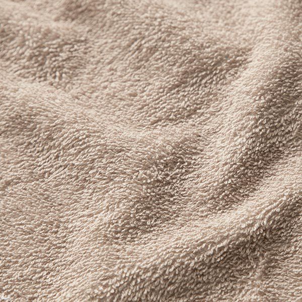 Frotteestoff – dunkelbeige, image number 3