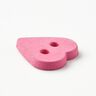 Herzknopf [Ø 15 mm] – pink,  thumbnail number 2