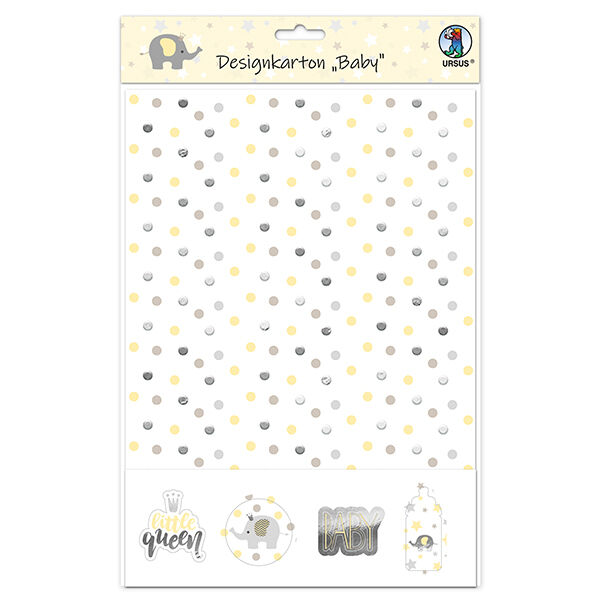 Designkarton mit Stickern Baby, image number 2