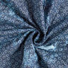 Steppstoff Chambray Blume gebatikt – jeansblau,  thumbnail number 4