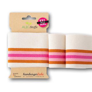 GOTS Bio Strickbündchen CUFF ME COLLEGE [140 cm | 7,5 cm] | Albstoffe | Hamburger Liebe, 