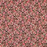 French Terry Sommersweat kleine Blumen Digitaldruck – cashew/intensiv pink,  thumbnail number 1