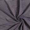 Feinstrick schmale Streifen – pflaume/weiss,  thumbnail number 3