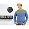 HERR LEVI Langarmshirt mit Colourblocking | Studio Schnittreif | S-XXL,  thumbnail number 1