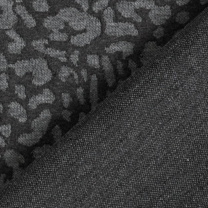 Strickjacquard Leo – hellgrau/dunkelgrau,  image number 5