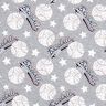 French Terry Sommersweat Baseball – silber/weiss,  thumbnail number 1