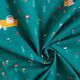 Baumwolljersey Picknick | PETIT CITRON – türkisblau,  thumbnail number 3
