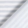 Baumwollstoff Cretonne legere Streifen – hellgrau/weiss,  thumbnail number 4