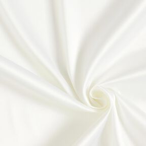 Brautsatin Stretch – wollweiss, 