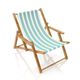 Outdoorstoff Acrisol Listado – wollweiss/türkis,  thumbnail number 7
