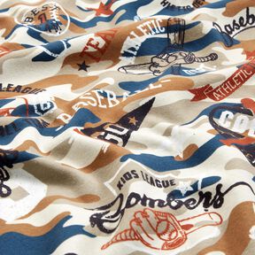 Alpenfleece Baseball – mittelbraun, 