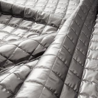 Steppstoff Rauten – altsilber, 