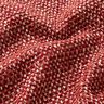Polsterstoff bunte Boucléoptik – bordeauxrot/creme,  thumbnail number 2