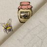 Dekostoff Halbpanama Bienen und Honig – natur,  thumbnail number 4