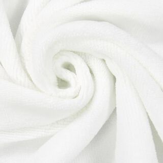 Frotteestoff Bambus  – weiss, 
