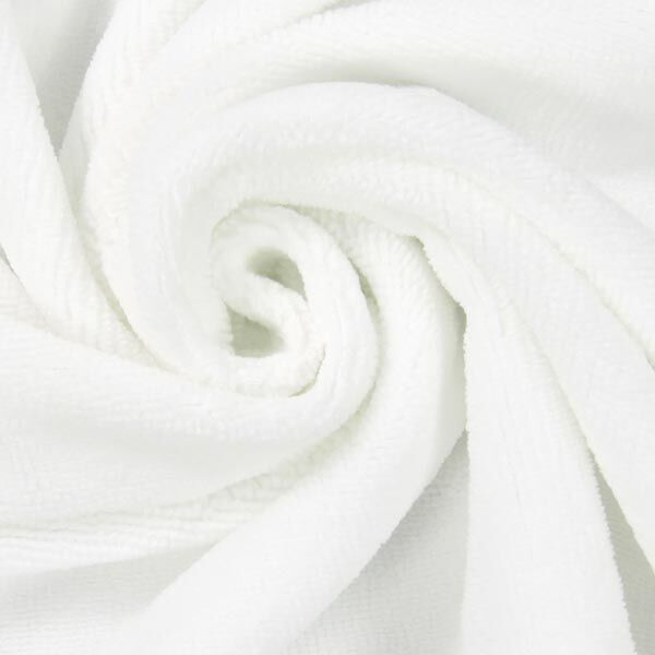 Frotteestoff Bambus – weiss, image number 2