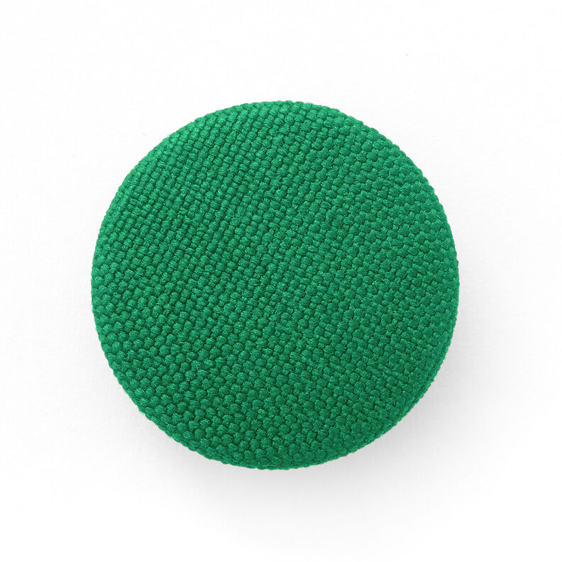 Bezogener Knopf, Classic Poly – grasgrün,  image number 1